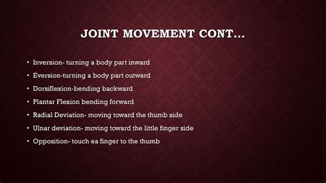 Range Of Motion Ppt Download