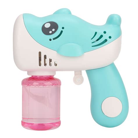 Holes Bubbles Machine Handheld Battery Operated Automatic Dolphin