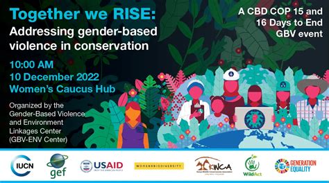 Together We Rise Addressing Gender Based Violence In Conservation