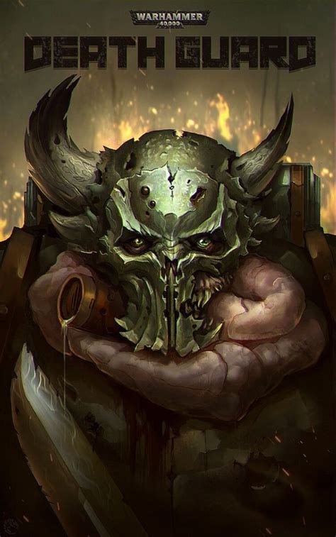 Пин от пользователя White Monster на доске Deathguard Боевой молот