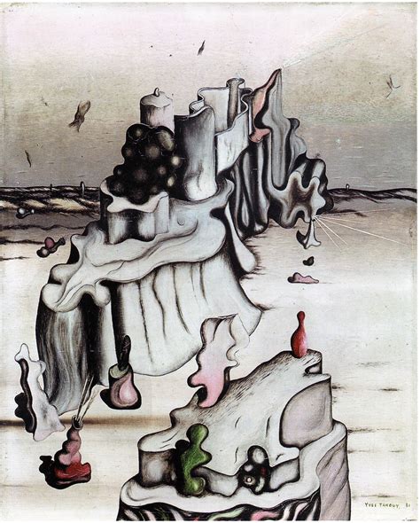 Yves Tanguy 1931 La Tour De Louest Surrealism Painting Surreal