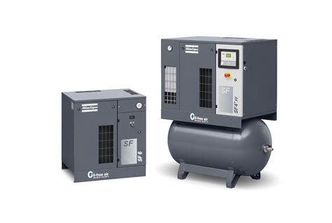 Atlas Copco Sf Scroll Oil Free Air Compressor Capital Aircom India