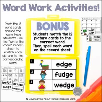 Consonant Trigraph Dge Lessons Worksheets Activities Structured Literacy