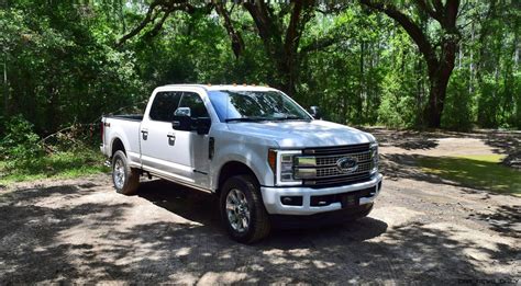 2017 Ford F 250 Super Duty Platinum White Exteriors 1