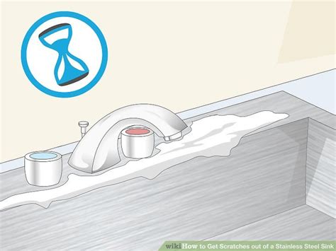 3 Ways To Get Scratches Out Of A Stainless Steel Sink Wikihow