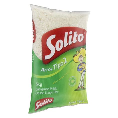 Arroz Polido Tipo Solito Pacote Kg Super Jos