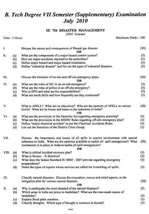 Ignou Mpa 018 Disaster Management Question Paper 2023 2024 56 Off