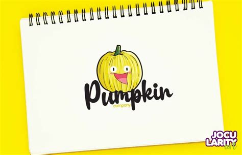 Pumpkin Company Logo Template Graphic By Jocularityart · Creative Fabrica