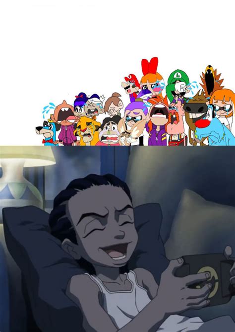 Riley Freeman Laughs At Xovers Crying By Pingguolover On Deviantart