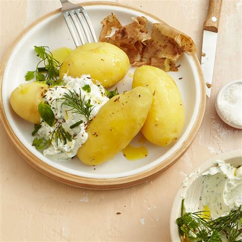 Pellkartoffeln Mit Quark Rezept ESSEN UND TRINKEN