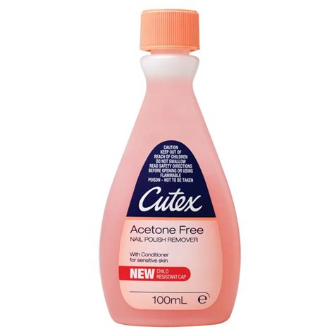 Cutex Acetone Free Nail Polish Remover 100 Ml £189