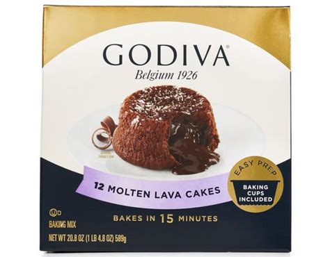 Godiva Molten Lava Cake Mix Lava Cakes Molten Lava Cakes No Bake Cake