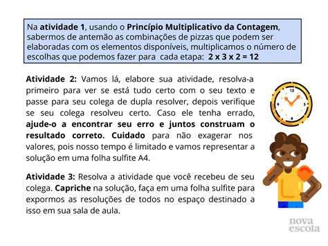 Princípio multiplicativo da contagem e diagramas de árvore Plano de