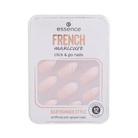 Essence French Manicure Click Go Nails Umjetni nokti za žene 12 kom