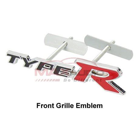 Buy Genuine D Type R Logo Emblem Honda Proton Perodua Toyota Stainless