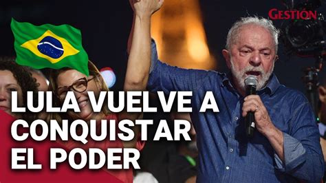 BRASIL Así fue la victoria de LULA DA SILVA tras derrotar a BOLSONARO