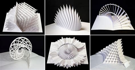 This Paper Engineer Designs Pop Up Sculptures That Look Like Santiago