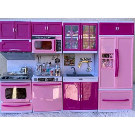 Cozinha De Brinquedo Completa Infantil Kit Luxo Acessórios