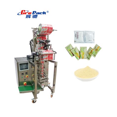 Automatic Vertical Three Or Four Sides Seal Powder Liquid Granule Sauce Sachet Pouch Packing