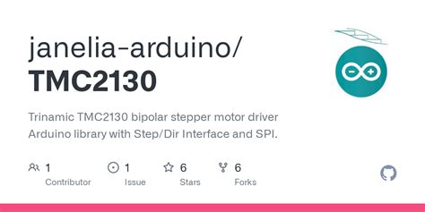 GitHub Janelia Arduino TMC2130 Trinamic TMC2130 Bipolar Stepper