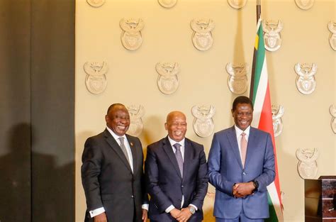 Cabinet Reshuffle New National Executive Members Take Oath Of Office