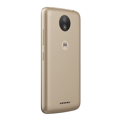 Smartphone Motorola Moto C Plus Dourado XT1726 16GB TV Digital