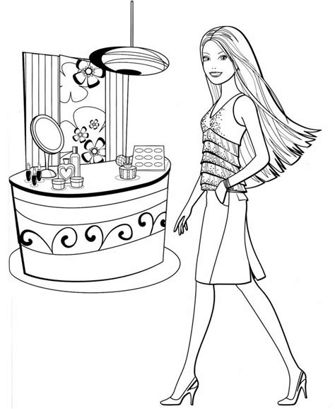 Pin De Renata Em Barbie Coloring Colorir Barbie Figuras Para Colorir