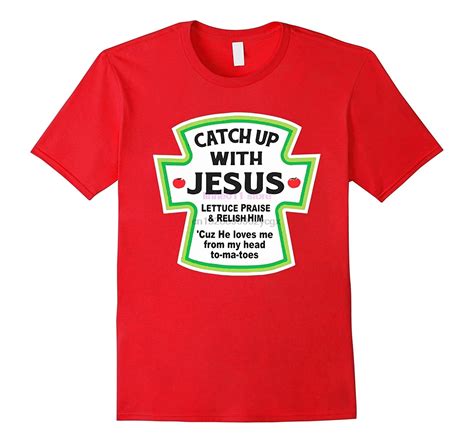 New Men Shirt Catch Up With Jesus Funny Christian T Shirt Aliexpress