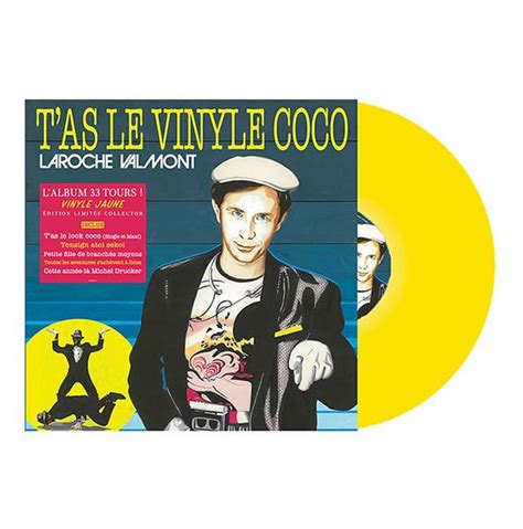 T as le vinyle Coco édition limitée colorée Laroche Valmont