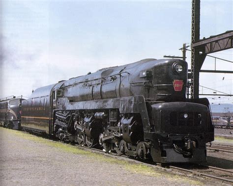 RAILROAD OF THE WORLD (世界の鉄道) kereta api di dunia: PRR T1 LOCOMOTIVE