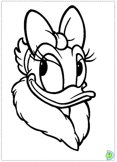 Daisy Duck Coloring Page