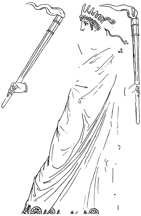Download Ancient Greek Woman Line Art 5 Svg Freepngimg
