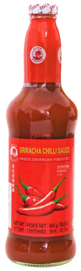 Cock Sriracha Chilli Sauce 800g Spices And Flavours