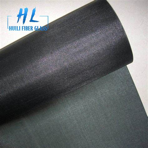 Grey Color Fiber Glass Window Screen China Wuqiang County Huili