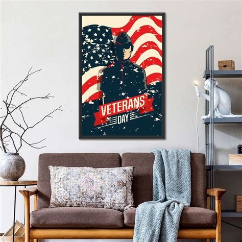 Veterans Day Patriotism Wall Art Digital Art