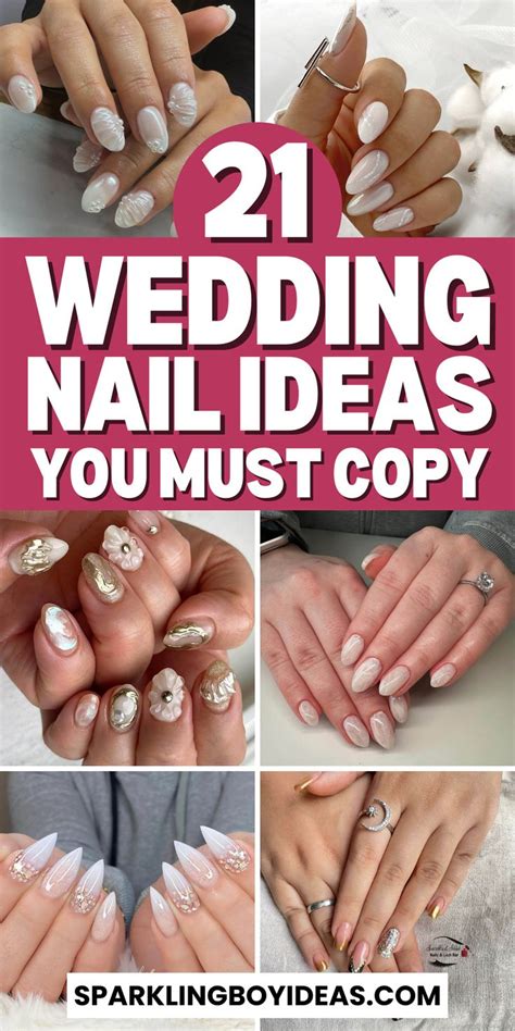 Simple Wedding Nails Designs In Wedding Nails Design Wedding