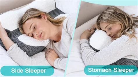 Adjustable Cervical Memory Foam Pillows are a Plus for Stomach Sleeper