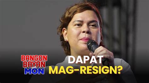 Sara Duterte Pinagbibitiw Sa Pwesto Bilang DepEd Secretary