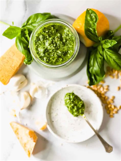 Best Basil Pesto Recipe Lena S Kitchen