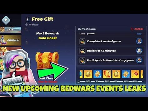 New Upcoming Events Leaks Of Bedwars Bedwars Blockman Go Youtube