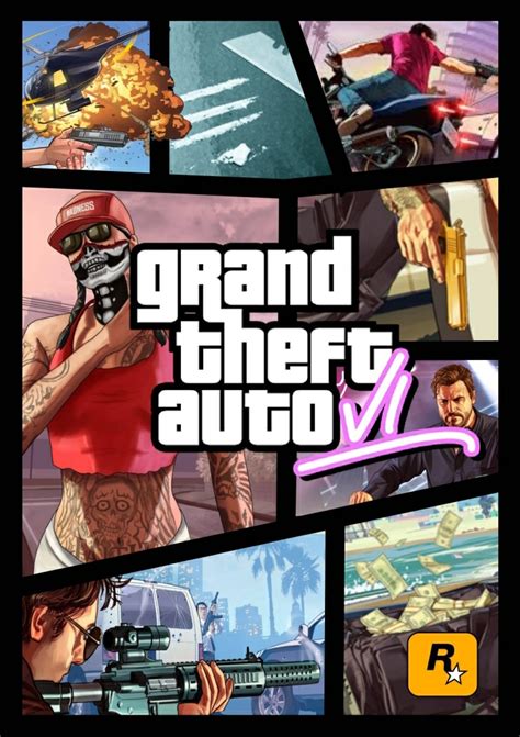 Heres some box art I made using mostly online images. : r/GTA6