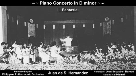 Juan Hernandez - Piano Concerto in D minor (1933/1939) - YouTube