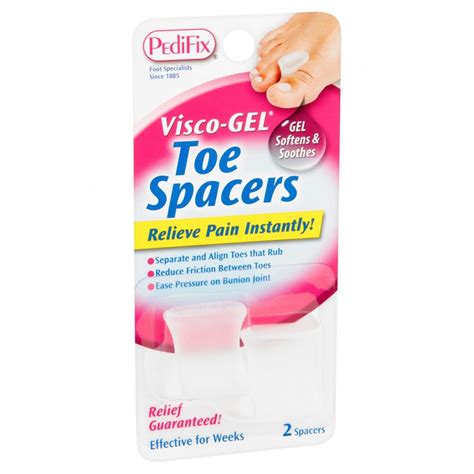 Pedifix Visco Gel Toe Spacers 2 Count Stayjuve