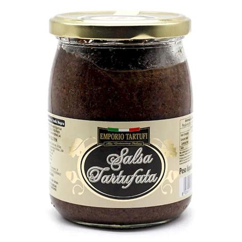 Creme De Salsa Tartufata Cogumelos E Trufa Negra G Emp Rio Tartufi