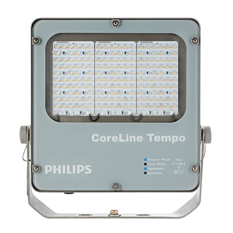 Philips Bvp Coreline Tempo Led Floodlight W Lm Asym