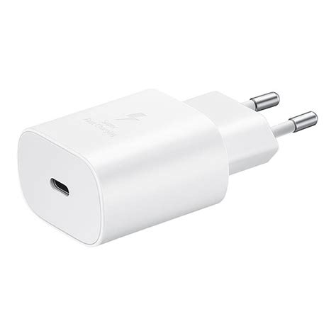 Samsung Adaptateur Secteur USB C EP TA800NWEGEU 25 W Blanc