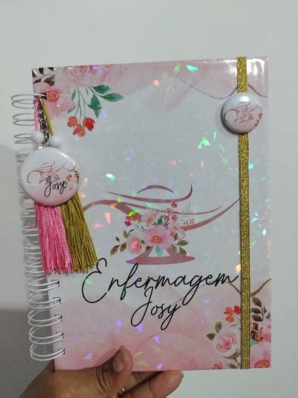 Caderno Personalizado Enfermagem Elo7 Produtos Especiais