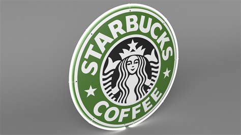 Starbucks Light 3d Model Turbosquid 2055277