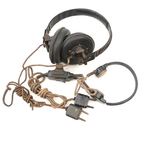 Equipment Wehrmacht Dfh B Panzer Headset 1944