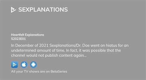 Watch Sexplanations Season 2023 Episode 1 Streaming